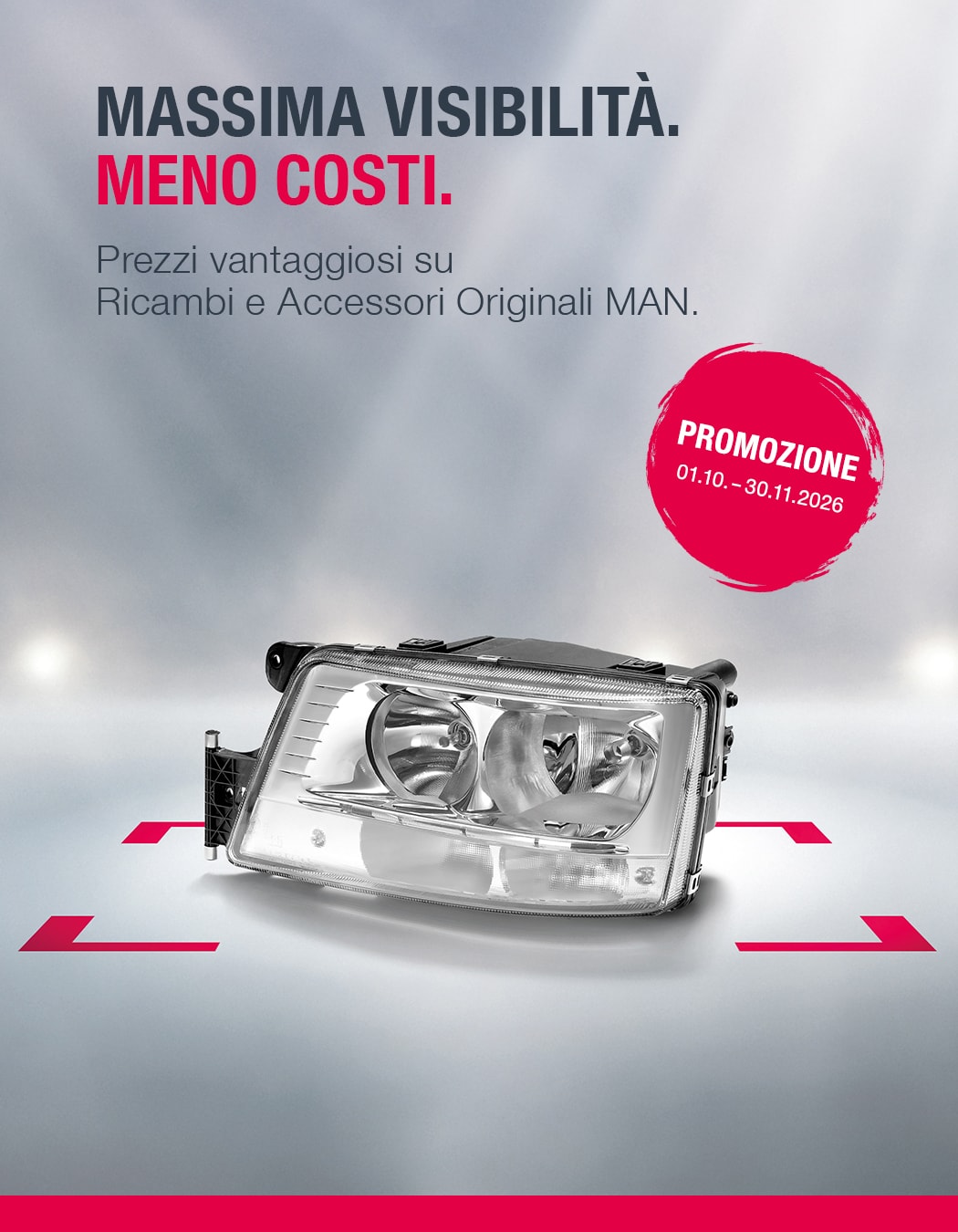 Campagna Ricambi e Accessori Originali MAN – Ottobre/Novembre 2026