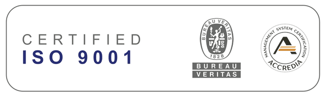 Certificazione ISO 9001:2015 - Bureau Veritas - ACCREDIA